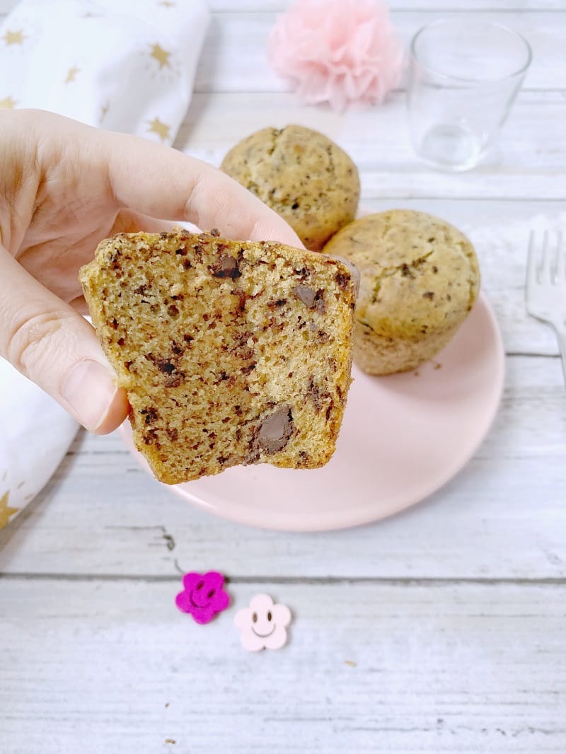 Muffins sans gluten, sans lactose et sans œuf