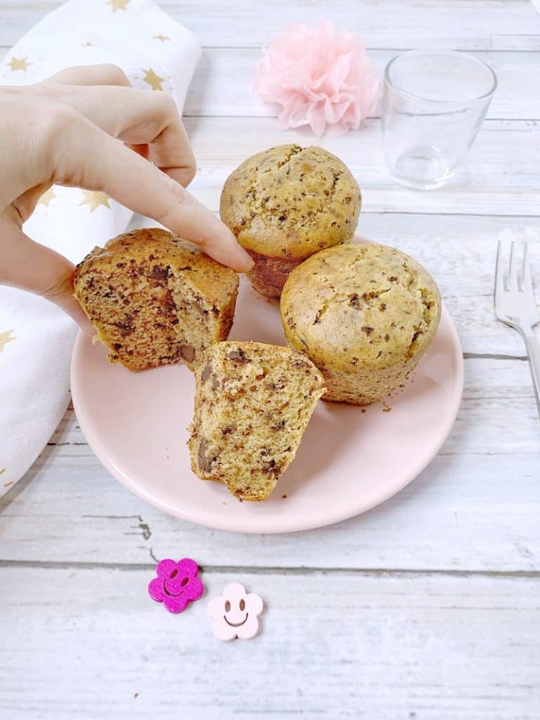 Muffins sans gluten, sans lactose et sans œuf