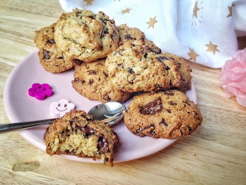 Les merveilleux cookies d’Emilie, sans gluten, sans oeuf et sans